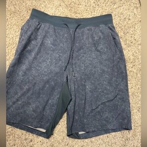 lululemon athletica blue Athletic Shorts